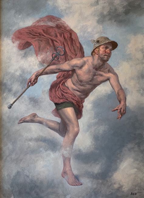 hermes drawing colored|famous paintings of Hermes.